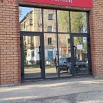 Алюминиевые двери, Входные группы, остекление тонтрованное